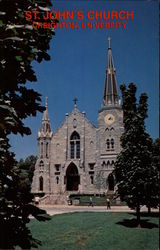 St. John's Church, Creighton University Omaha, NE Postcard Postcard