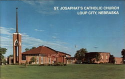 St. Josaphat's Catholic Church Loup City, NE Postcard Postcard