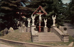 Shrine of the Cruicifixion Postcard