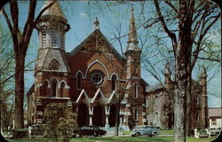 First Presbyterian Church Geneva, NY Postcard Postcard