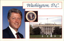 President Clinton Presidents Postcard 