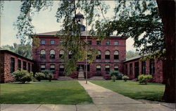 Old Main, Clarkson College Potsdam, NY Postcard Postcard