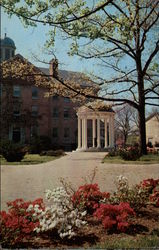 Old Well and South Building, University of North Carolina Postcard