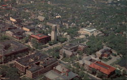 University of Michigan: Aerial View of the Mall Postcard