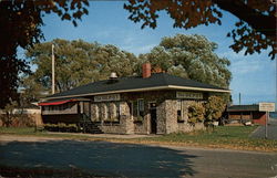 The Depot Northport, MI Postcard Postcard