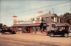 Herb Philbrick's Store Rye Beach, NH Postcard 