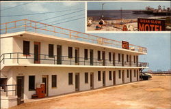 Ocean Glow Motel Seaside Heights, NJ Postcard Postcard