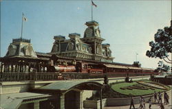 Walt Disney World Steam Railroad Postcard