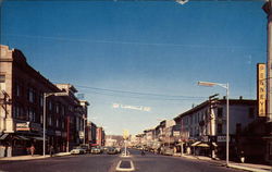 Main Street Danbury, CT Postcard 