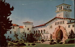 County Court House Santa Barbara, CA Postcard Postcard