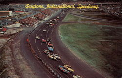 Helicopter View of International Speedway Postcard