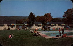 Echo Lake Lodge Pennsylvania Postcard Postcard