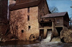 The Old Oxford Water Power Mill Postcard