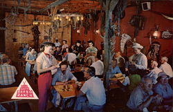 Jim McCorvey's - World Famous Old South Bar-B-Q Ranch Postcard