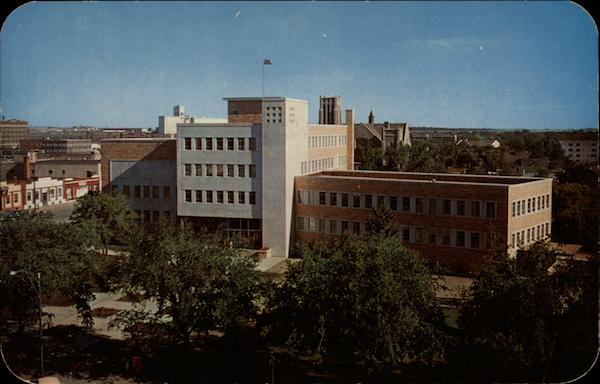 New City Hall, completed in 1956 Saskatoon Canada Saskatchewan