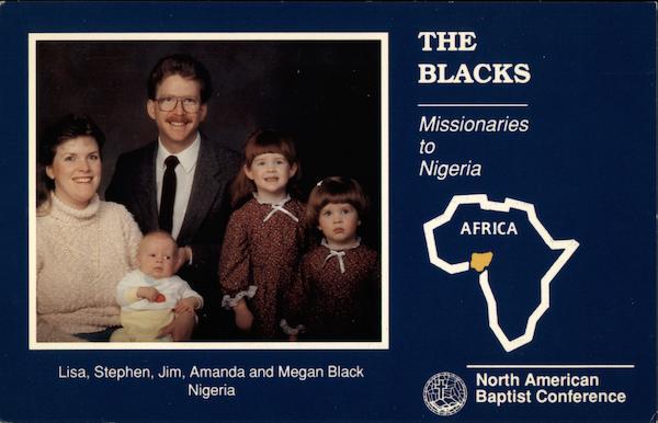 The Blacks, Missionaries to Nigeria Religious