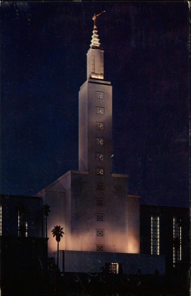 Temple of Church of Jesus Christ of Latter Day Saints Los Angeles California