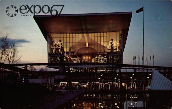 The Pavilion of the Soviet Union, Expo67 Montreal PQ Canada