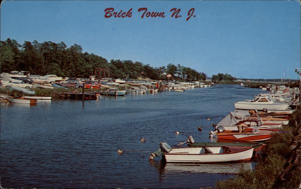 Peaceful Lagoon at Paradise Harbor Brick Town New Jersey