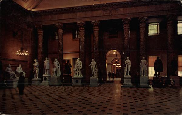 Statuary Hall - U. S. Capitol Building Washington District of Columbia