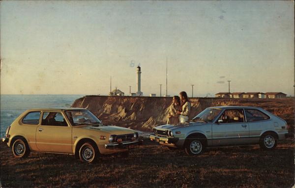 Honda's 1977 CVCC (civic) and Accord Cars