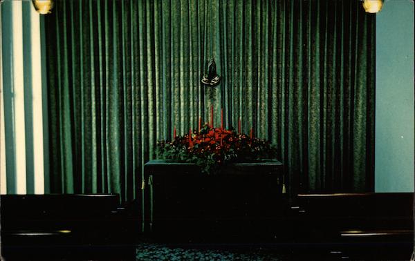 Chapel at Christmas Avon Park Florida Wm. T. Shireman Studio