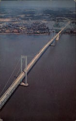Delaware Memorial Bridge Wilmington, DE Postcard Postcard