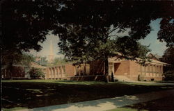 Reid-Knox Administration Building - Alma College Michigan Postcard Postcard