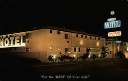 The Cloud Motel Lakewood, CA Postcard Postcard