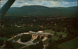 Aerial View of the Henry W. Putnam Memorial Hospital Bennington, VT Postcard Postcard