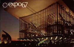 Pavilion of the Soviet Union, Expo 67 Postcard