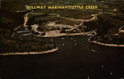 Spillway Marina, Tuttle Creek Manhattan, KS Postcard Postcard