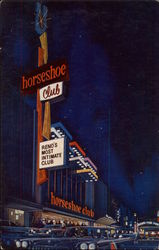 Horseshoe Club Postcard