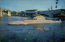 Submarine Ride Postcard