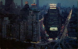 Columbus CIrcle Postcard