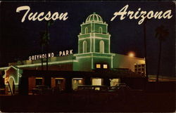 Greyhound Park Tucson, AZ Postcard Postcard