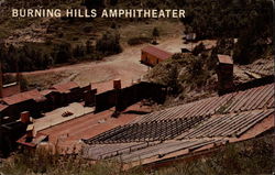 Burning Hills Amphitheater Medora, ND Postcard Postcard