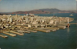 Air View of San Francisco Postcard