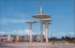 Kallang Park Fountain Postcard