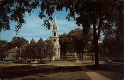 The White Church Williamstown, MA Postcard Postcard