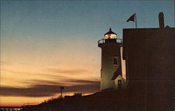 Nobska Light, Nobska Point Woods Hole, MA Postcard Postcard