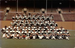 1980 Portland State University Football Team Postcard