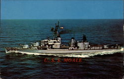 USS Moale Postcard
