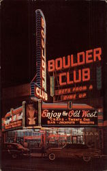 Boulder Club Postcard