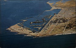 Aerial View of Westport, Washington Postcard