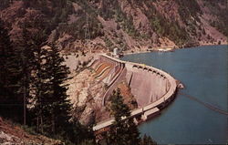 Seattle City Light's Diablo Dam Postcard