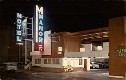 Manor Hotel Postcard