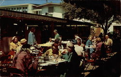Original Farmers Market, Outdoor Dining Postcard