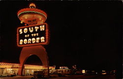 South of the Border Postcard