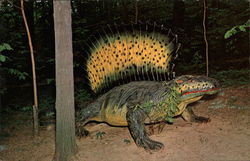 Dimetrodon, Prehistoric Forest Postcard